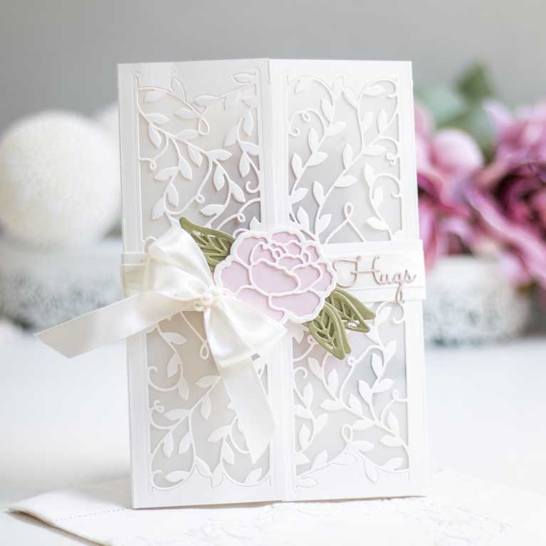 Amazing Paper Grace August 2022 Die of the Month | Peekaboo Trellis Panels